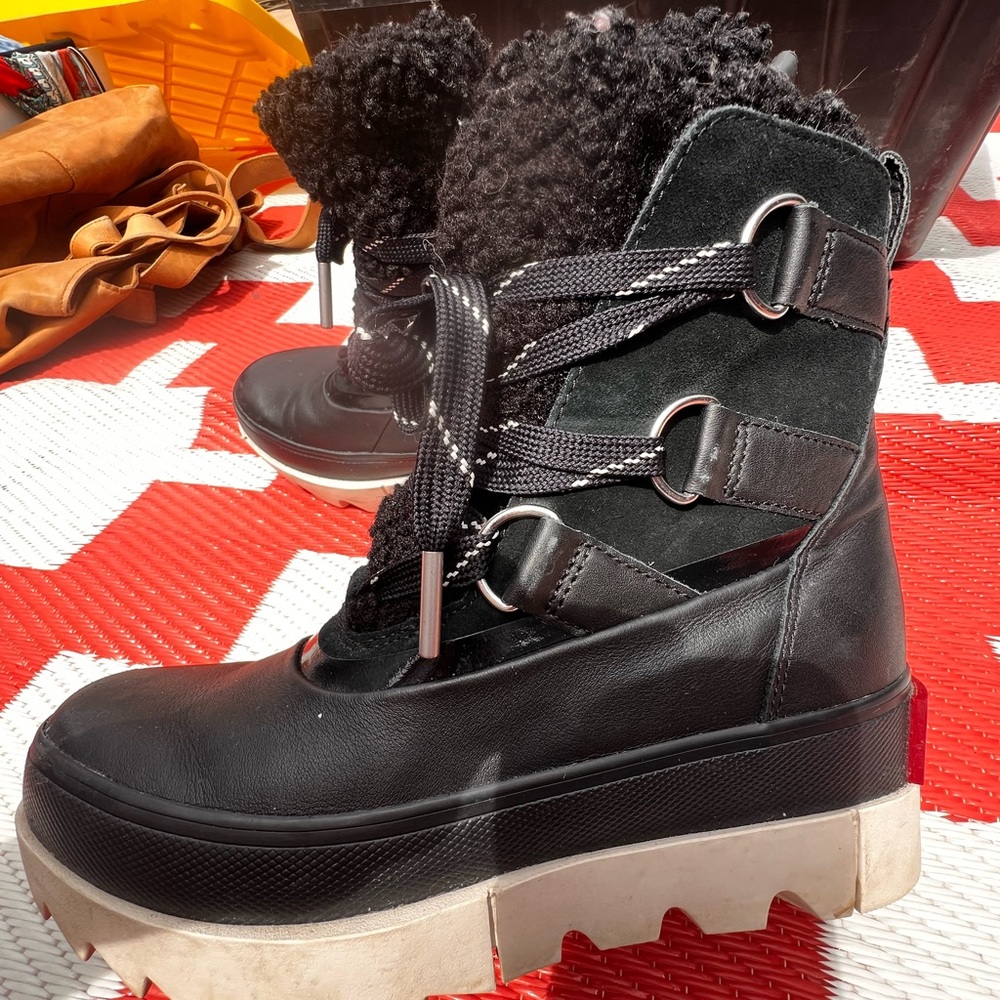 Sorel Black Joan of Arctic next Winter Boots